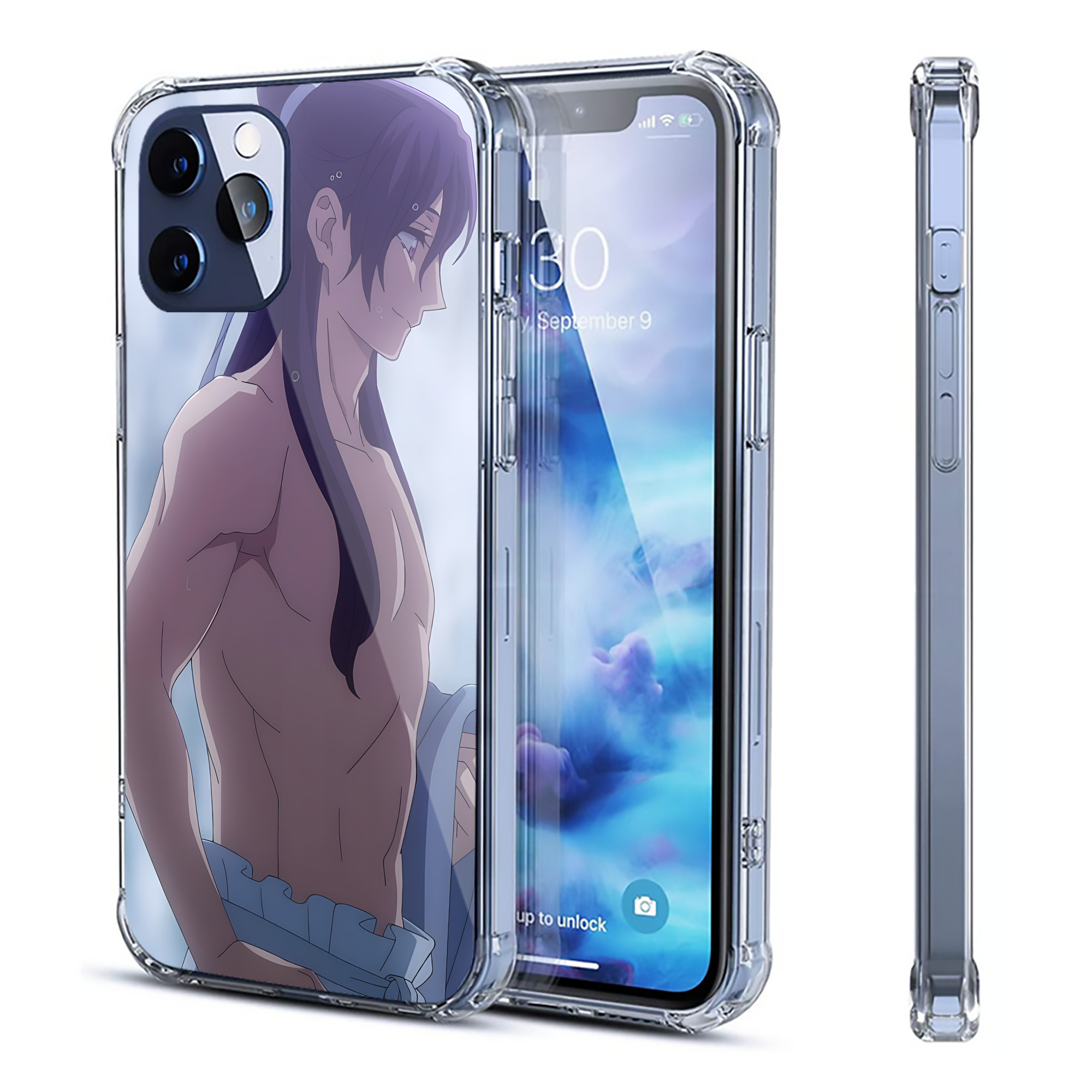 （画像用） 薬屋のひとりごと The Apothecary Diaries 【iPhone 12シリーズ対応】透明スマホケース（クリアソフトケース）